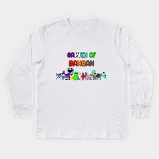 Garten of Banban Group Kids Long Sleeve T-Shirt